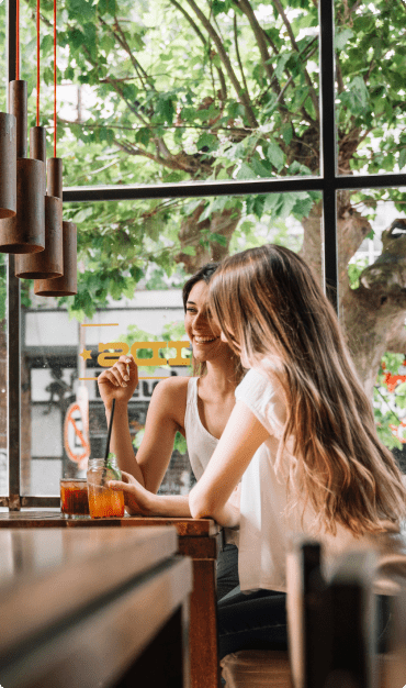 Many diverse clubs and restaurants